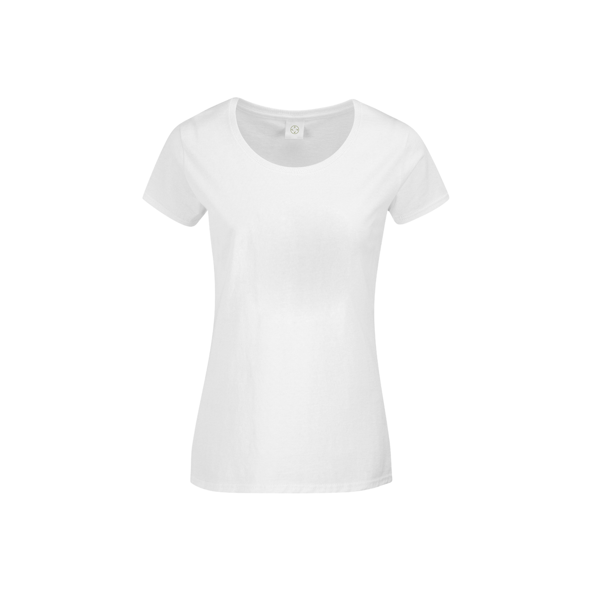 Soft and comfortable bamboo cotton lounge T-shirts in white