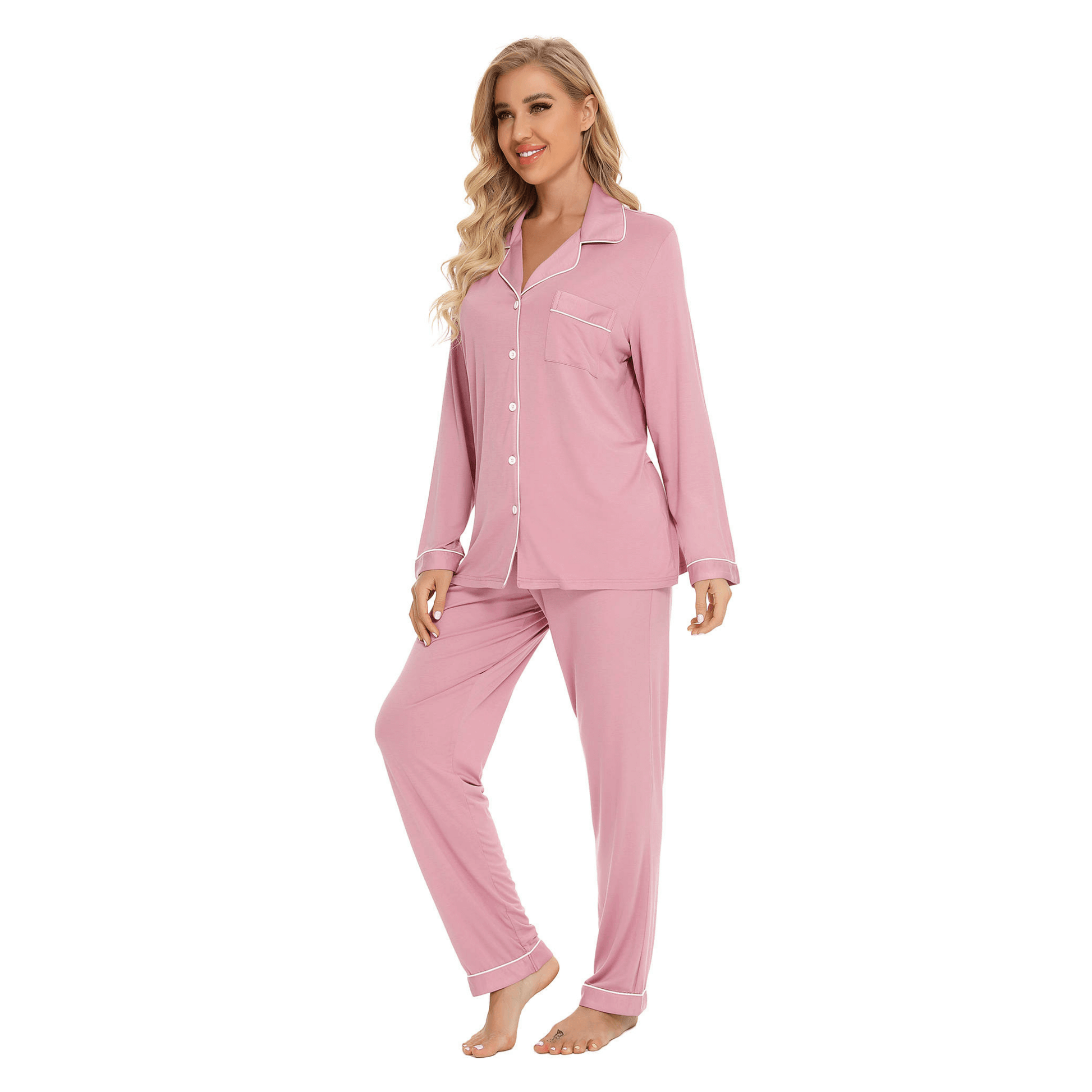 Dusky pink sale pyjamas
